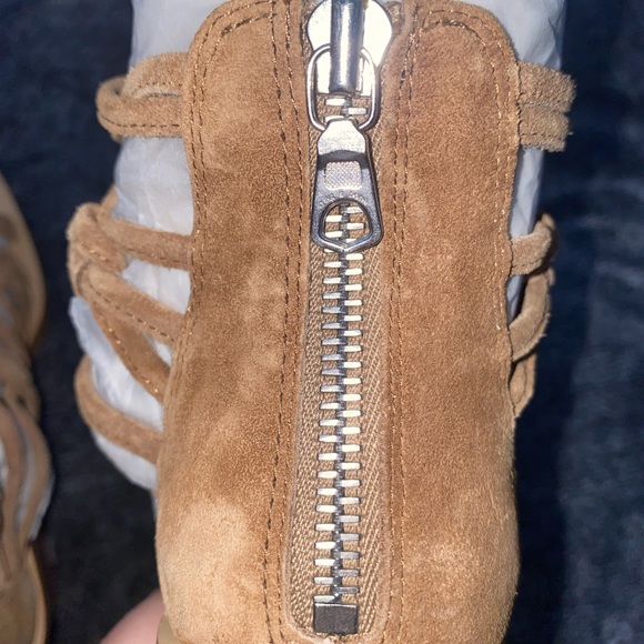 New Rag & Bone Camille Suede Sandals Size 6.5 - Picture 9 of 14